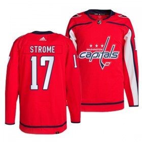 Miesten NHL Washington Capitals Pelipaita Dylan Strome 17 Adidas Punainen Authentic
